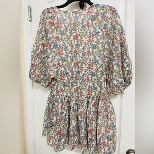 Flower casual dress 👗